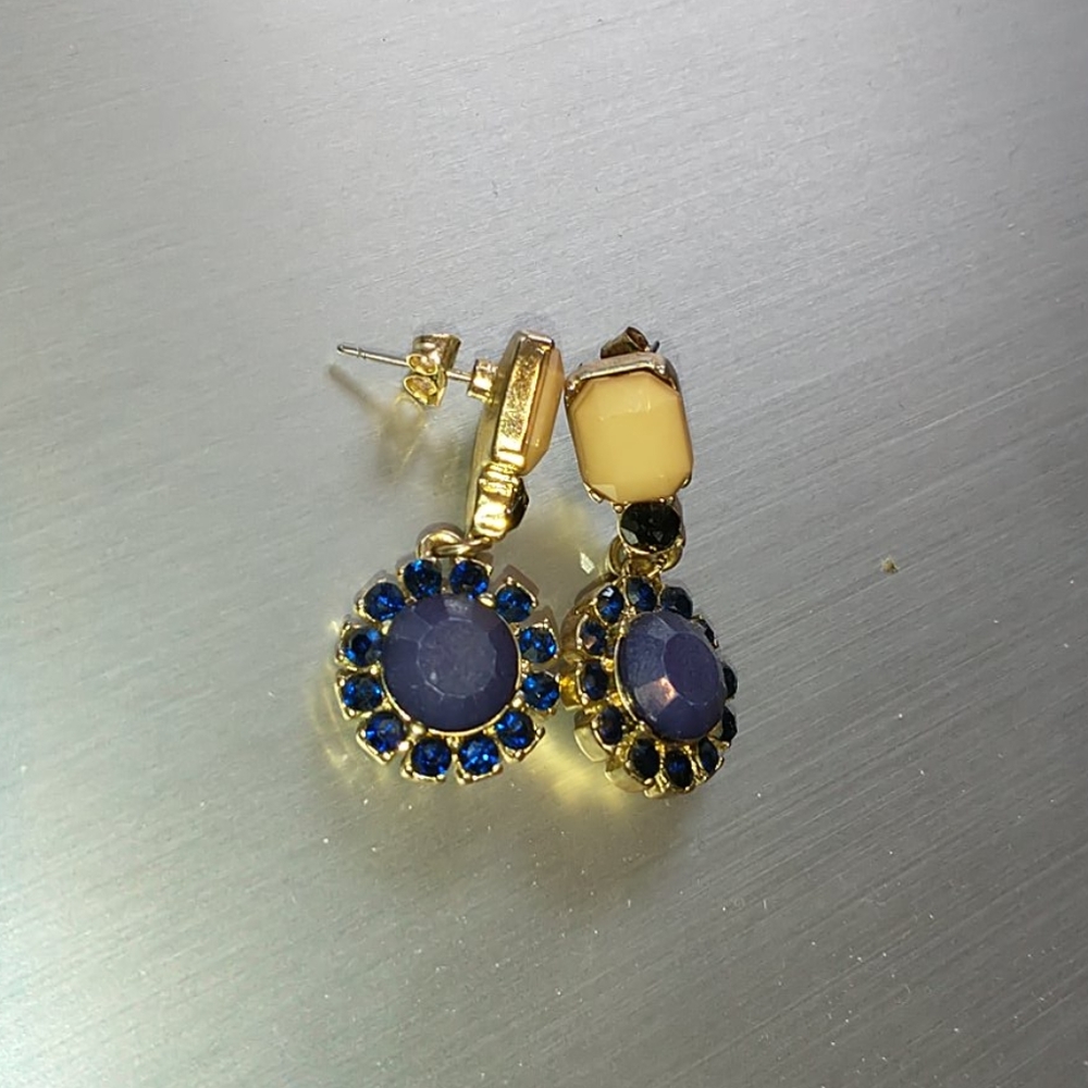 Blue earrings